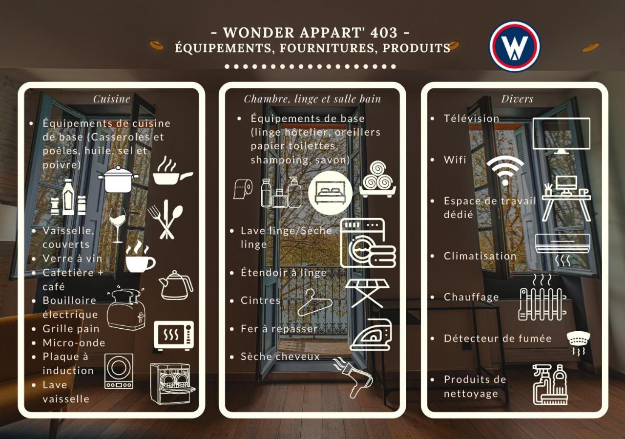 403 - Wonder Appart' - Vue Sur Garonne - Toulouse Eksteriør bilde
